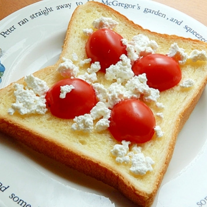 5分 カッテージチーズとミニトマトのトースト レシピ 作り方 By ジョン リーバス 楽天レシピ 5分 カッテージチーズとミニトマトのトースト レシピ 作り方 By ジョン リーバス 楽天レシピ